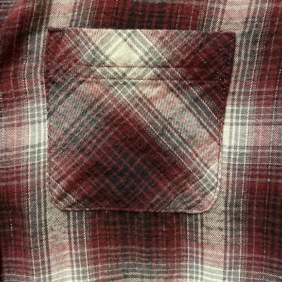 Rue 21 Button Up Flannel - Picture 3 of 5
